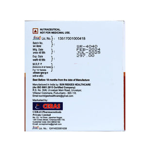 PJ Joint Support Tablets – Glucosamine, Chondroitin, MSM, Collagen & Vitamin D | Supports Cartilage & Bone Health | FSSAI Approved | 30 Tablets (1)