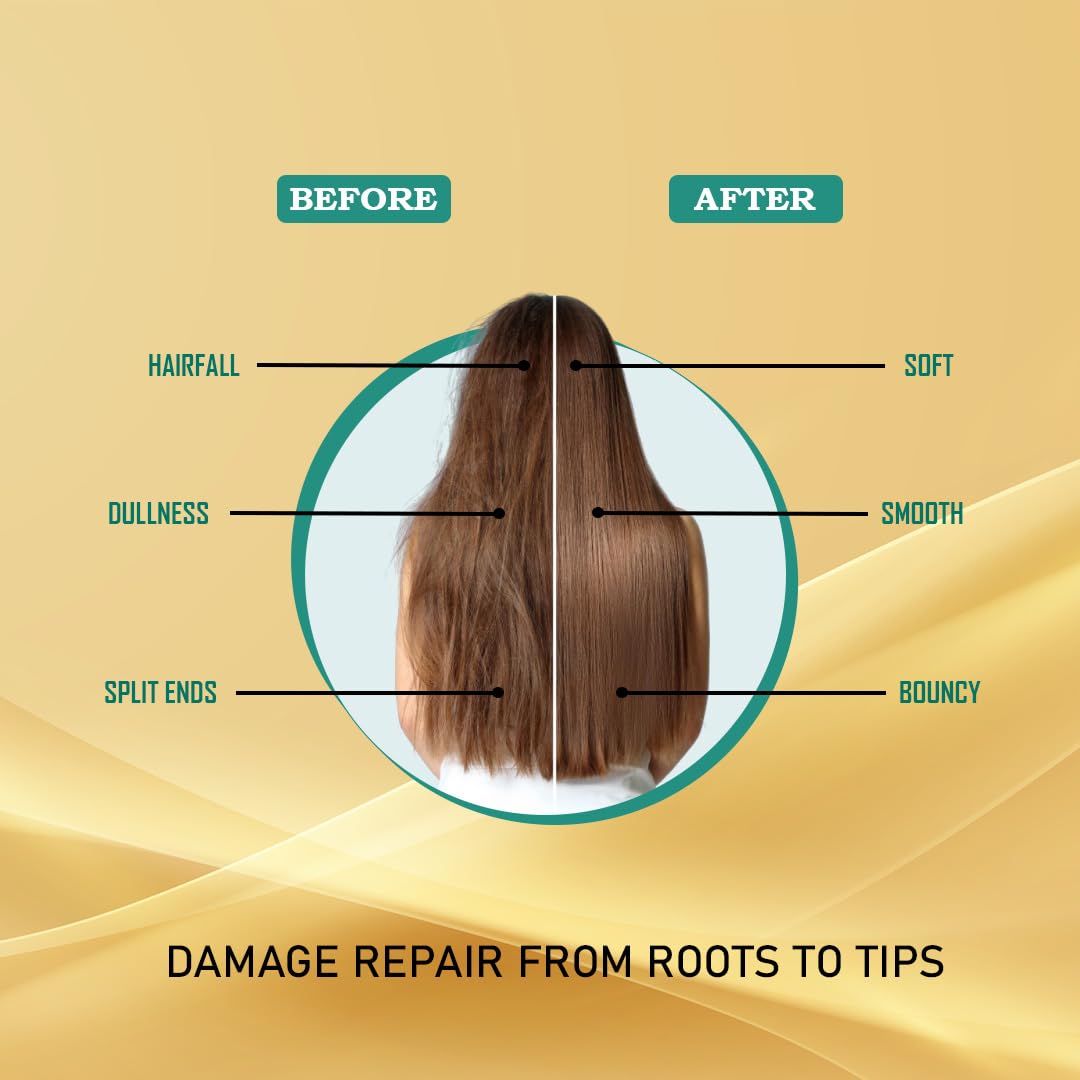 Ayurvedic Hair Oil Ideal For Men & Women | 100% Ayurvedic Medicinal Oil for Hair Strength & Shine | Power of 27 Ingredients With Bhringraj, Neem, Amla & Coconut Oil | Chemical-Free | 100 ml (1)