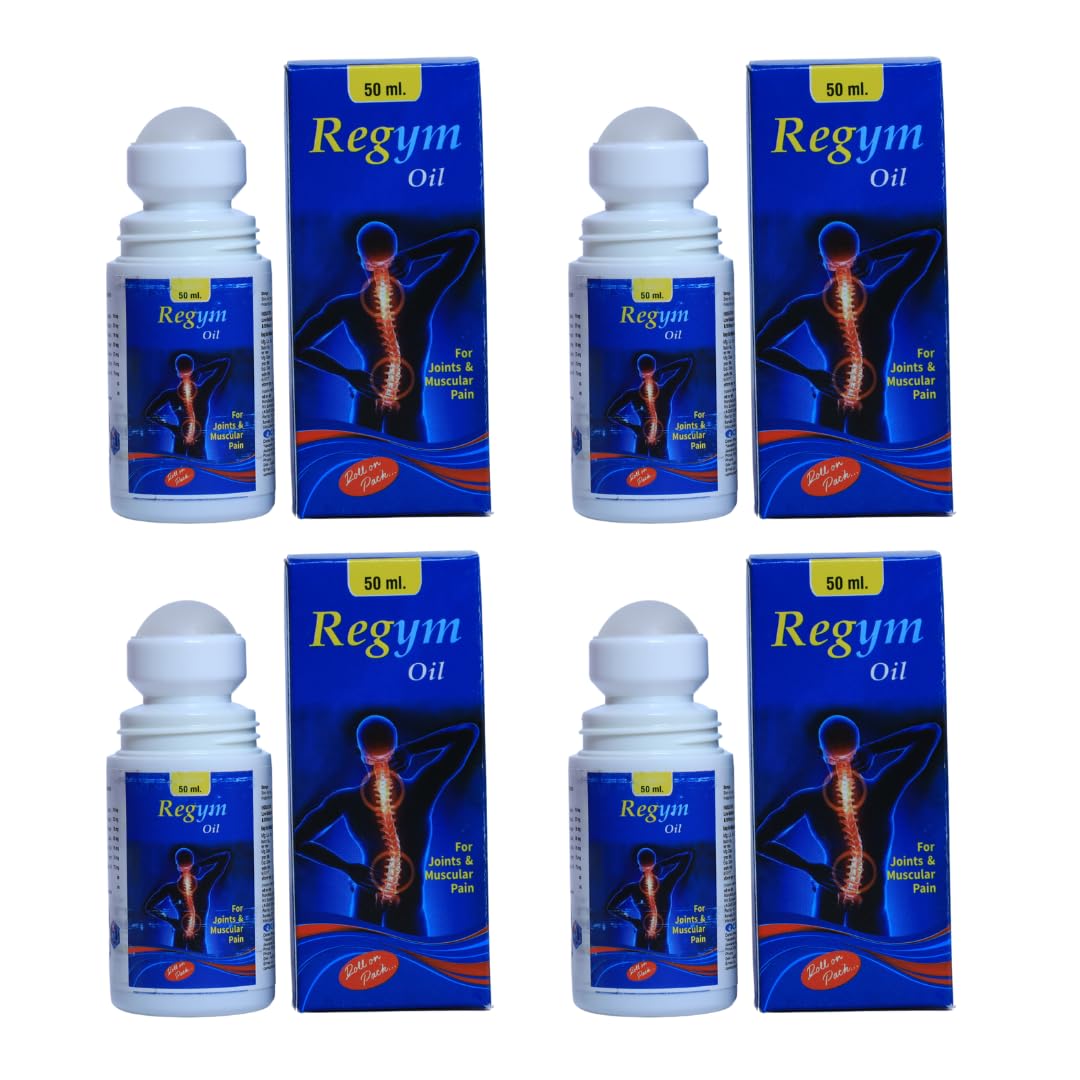 Pain Relief Oil Roll-On -(2*50ml) 100 ml | Power of 7 Powerful Ayurvedic Ingredients for Joint, Muscle, Knee & Back Pain | Fast-Absorbing, Cooling Roll-On for Shoulder & Arthritis Relief | FDA-Approved Pain Reliever (Pack of 2)