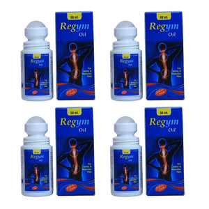 Pain Relief Oil Roll-On -(2*50ml) 100 ml | Power of 7 Powerful Ayurvedic Ingredients for Joint, Muscle, Knee & Back Pain | Fast-Absorbing, Cooling Roll-On for Shoulder & Arthritis Relief | FDA-Approved Pain Reliever (Pack of 2)