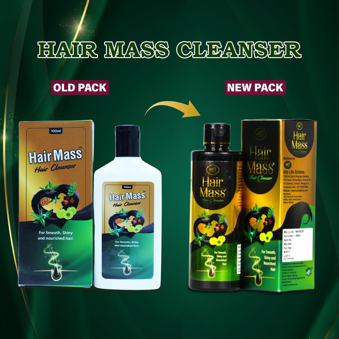 Ayurvedic Cleanser/Shampoo | Best for Dandruff & Lice Control | Power of 6 Ayurvedic Ingredients - Reetha, Neem & Bhringraj | Shampoo for Men & Women | For All Hair Types, 200 ml (1)