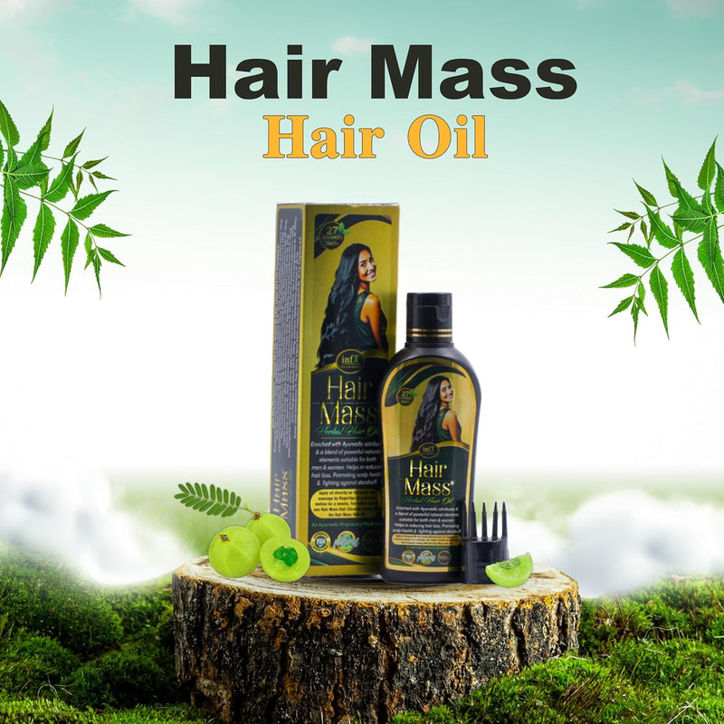Ayurvedic Hair Oil Ideal For Men & Women | 100% Ayurvedic Medicinal Oil for Hair Strength & Shine | Power of 27 Ingredients With Bhringraj, Neem, Amla & Coconut Oil | Chemical-Free | 100 ml (1)