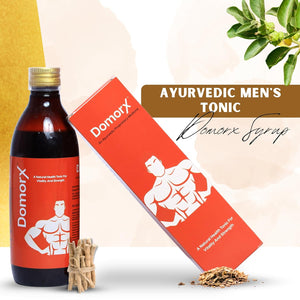 Syrup (300 ml) | 100% Ayurvedic Men's Tonic | Energy, Stamina & Vitality For Men's | Herbal Formula of 13 Ingredients - Safed Musali, Shatavari, Gokshur, Ashwagnada, and Semal | Vegan (1)