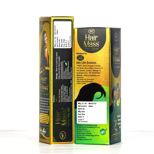 Oil 100ML & Hair Mass Cleanser/Shampoo 200ML Combo Pack | Ayurvedic Hair Care with Bhringraj, Neem, Methi & Reetha | For Dandruff & Lice Control | Anti Hair Fall Kit | FDA Approved, Suitable for All Hair Types (1)